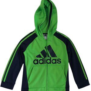 Adidas Full Zip Up Hoodie Youth S
